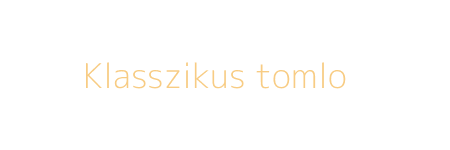 Klasszikus tomlo